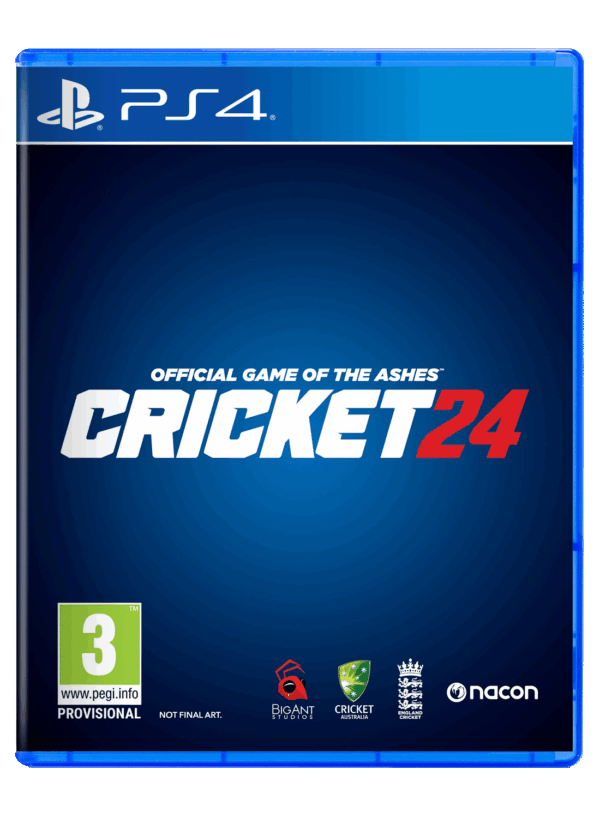 Cricket 24: Official Game of the Ashes Box Art PS4