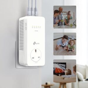 TP-LINK TL-WPA8631P KIT AC1200 Wireless Dual Band Powerline Adapter Kit