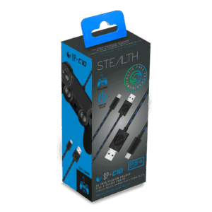 Stealth SP-C10 Twin Play & Charge Cables for PS4 Controllers