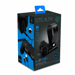 Stealth SP-C60 Charging Dock and Headset Stand for PS4