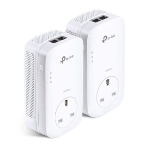 TP-LINK TL-PA9020P KIT AV2000 2-Port Gigabit Powerline Adapter Kit