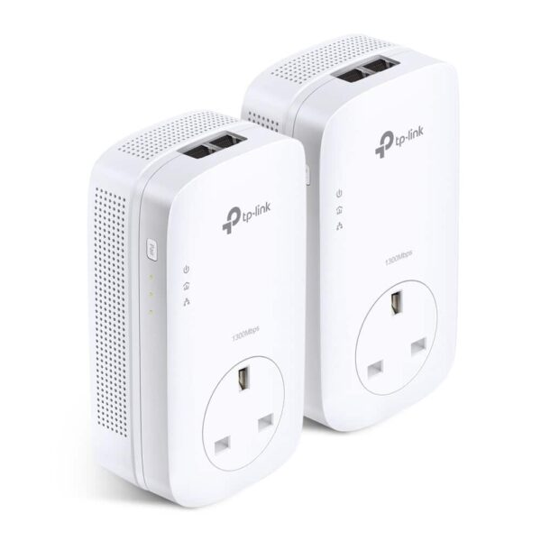 TP-LINK TL-PA9020P KIT AV2000 2-Port Gigabit Powerline Adapter Kit