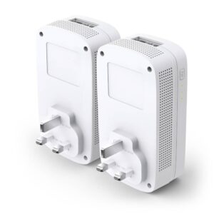 TP-LINK TL-PA9020P KIT AV2000 2-Port Gigabit Powerline Adapter Kit