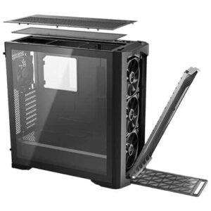 Antec Performance 1 FT – E-ATX, 4 PWM Fans, CPU/GPU Temp Display, USB-C, Glass Side Panels Gaming PC Case
