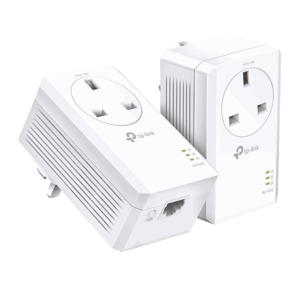TP-LINK TL-PA7017P KIT AV1000 Gigabit Powerline Adapter Kit