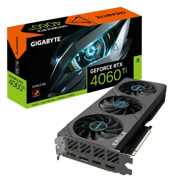 Gigabyte GeForce RTX 4060 Ti EAGLE 8GB Box View