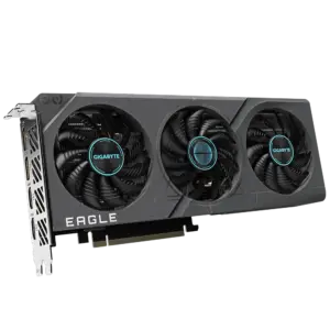 Gigabyte GeForce RTX 4060 Ti EAGLE 8GB Angled Fan View