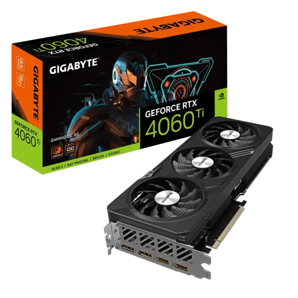 Gigabyte GeForce RTX 4060 Ti GAMING OC 8GB Box View