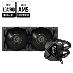 MSI MAG CORELIQUID P240 240mm All-In-One Liquid CPU Cooler