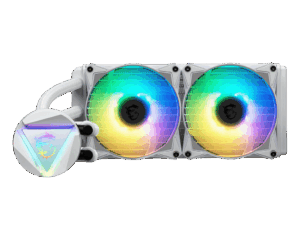 MSI MAG CORELIQUID 240R V2 White 240mm ARGB All-In-One Liquid CPU Cooler