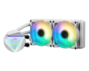 MSI MAG CORELIQUID 240R V2 White 240mm ARGB All-In-One Liquid CPU Cooler
