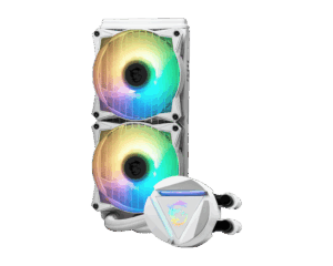 MSI MAG CORELIQUID 240R V2 White 240mm ARGB All-In-One Liquid CPU Cooler