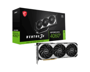 MSI NVIDIA GeForce RTX 4060 Ti VENTUS 3X OC 8GB GDDR6 Graphics Card