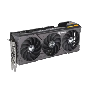 Asus TUF GAMING RTX4060 Ti OC Angled Upright View