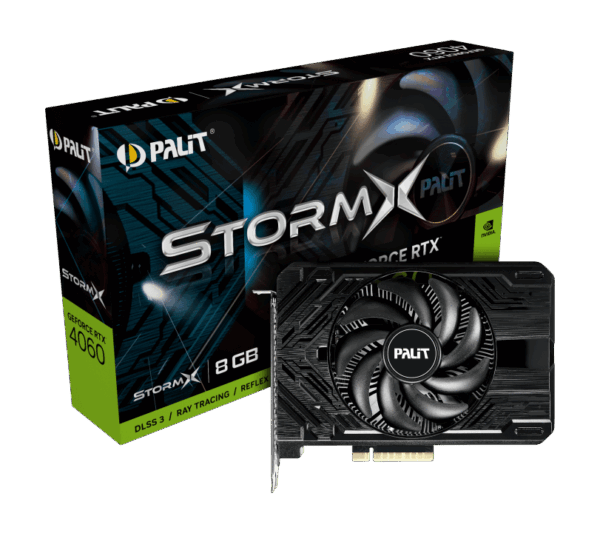 Palit NVIDIA Geforce RTX 4060 StormX Box View