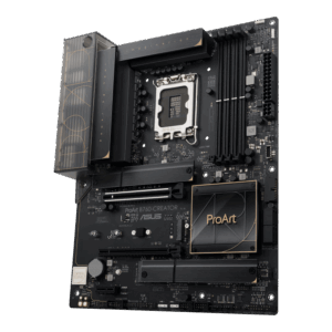 Asus ProArt B760-Creator Front Side Angled View