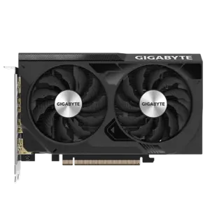 Gigabyte NVIDIA GeForce RTX 4060 WINDFORCE OC Front Flat View