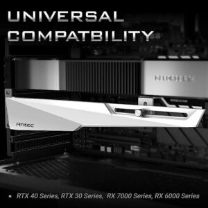 Antec Dagger Five-Hole Black Graphics Card Support Bracket compatibility