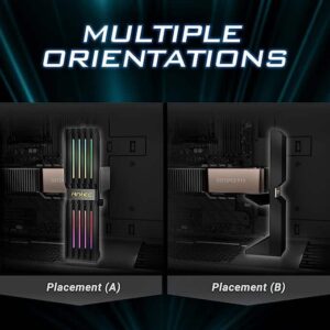 Antec ARGB Graphics Card Holder Multiple Orientations