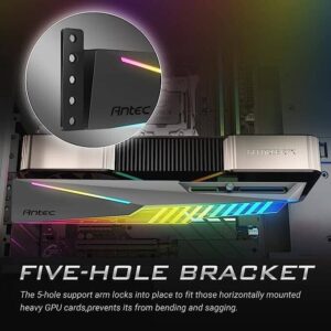 Antec Dagger ARGB Five-Hole Black Graphics Card Support Bracket Five Hole