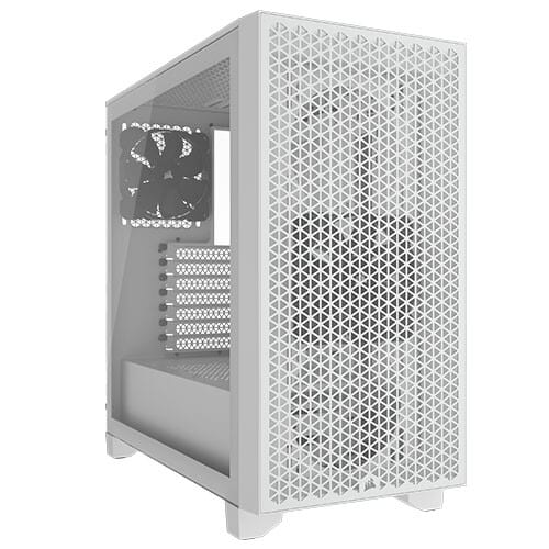 Corsair 3000D Airflow White Front View