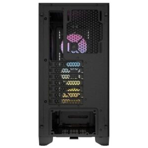Corsair 3000D RGB Airflow Black Rear View