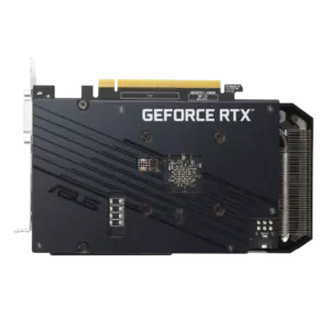 ASUS Dual NVIDIA GeForce RTX 3050 V2 Backplate View