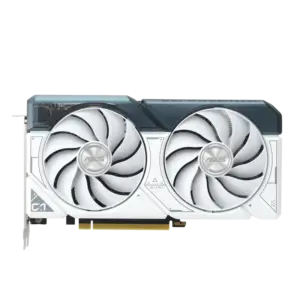 ASUS Dual NVIDIA GeForce RTX 4060 Ti White OC Edition Front View