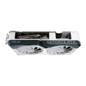 ASUS Dual NVIDIA GeForce RTX 4060 Ti White OC Edition Top View
