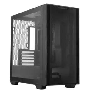 ASUS Prime A21 Black Front Angled View