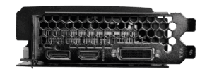 Palit NVIDIA GeForce RTX 3050 Dual V2 I/O Panel View