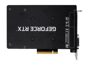 Palit NVIDIA GeForce RTX 3050 Dual V2 Backplate View