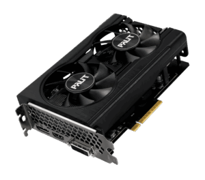 Palit NVIDIA GeForce RTX 3050 Dual V2 Angled Front View