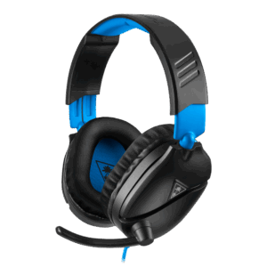 Turtle Beach Recon 70 Black & Blue Angled View