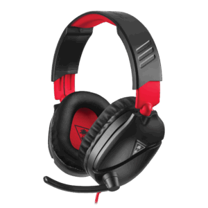 Turtle Beach Recon 70 Black & Red Angled View
