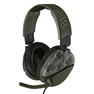 Turtle Beach Recon 70 Green Camo Angled View