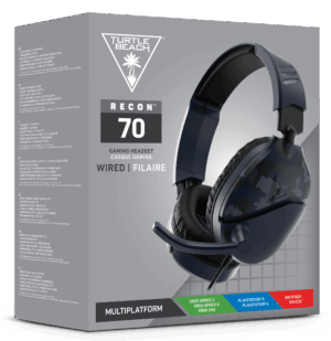 Turtle Beach Recon 70 Blue Camo Box View