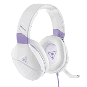 Turtle Beach Recon Spark Purple White Front Angled View