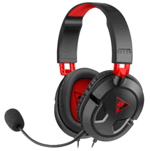Turtle Beach Recon 50 Black Front Angled View