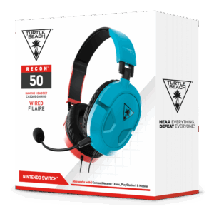 Turtle Beach Recon 50 Red & Blue Box View