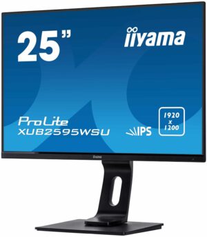 Iiyama Prolite XUB2595WSU-B1 Front Angled View