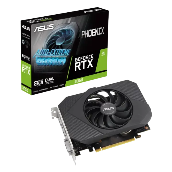 ASUS Phoenix NVIDIA GeForce RTX 3050 V2 Box View