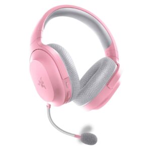 Razer Barracuda X Quartz Pink Front View