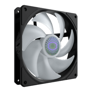 Cooler Master SickleFlow 140 ARGB Black Angled View