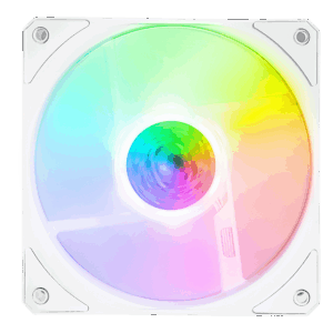 Cooler Master SickleFlow 120 ARGB White Front View