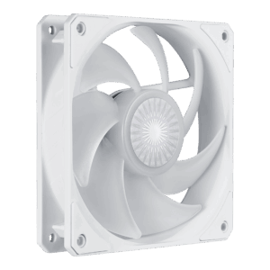 Cooler Master SickleFlow 120 ARGB White Angled View