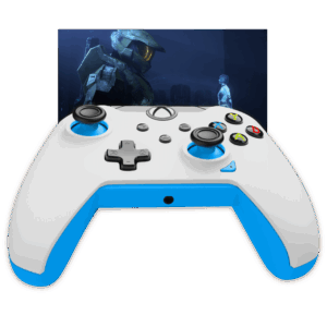 PDP Wired Controller - Ion White (Xbox X|S, Xbox One, PC)