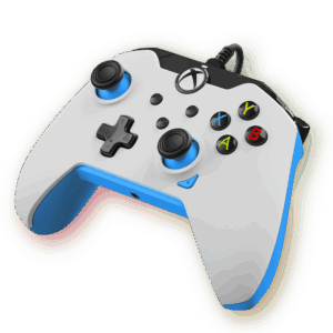 PDP Wired Controller - Ion White (Xbox X|S, Xbox One, PC)
