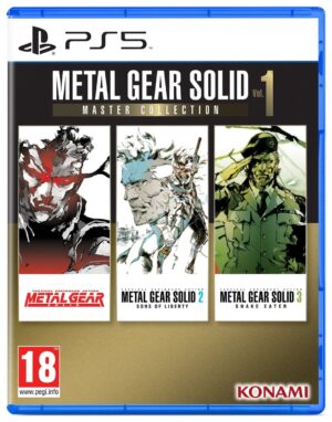 Metal Gear Solid: Master Collection Box Art PS5