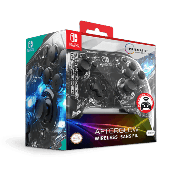 PDP Nintendo Switch AfterGlow Wireless Deluxe Controller